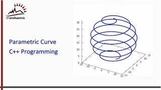 Parametric curve c++ and gnuplot