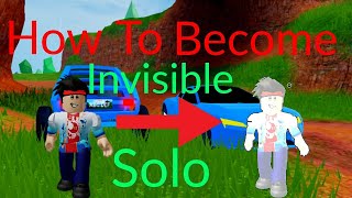 How To Be Invisible On Roblox Works In Every Game No Download 2018 - new invisible glitch in jailbreak trolling roblox