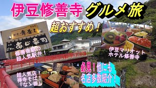 【伊豆周遊 !! 修善寺グルメ！】これもあれも感動級の絶品がズラリ！マリオットホテルの朝食バイキングも凄すぎた !!