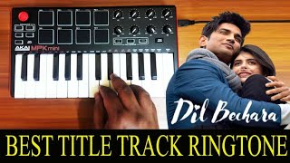 Dil Bechara - Best Tilte Track | Ringtone By Raj Bharath | Sushant Singh Rajput | A R Rahman