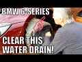 BMW 6-Series Hidden Water Drain - The E-BOX one!