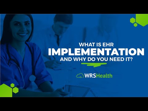 What are the roles of some of the participants in the implementation of the EHR?