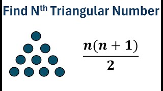 How to Find the Nth Triangular Number
