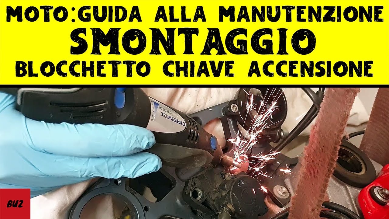 BLOCCHETTO CHIAVE ACCENSIONE: Guida Allo Smontaggio - YouTube