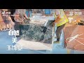 玉饰觉 普拉达绿 别墅中岛台 超薄石材工艺 moreonyx prada green villa island honeycomb thin marble