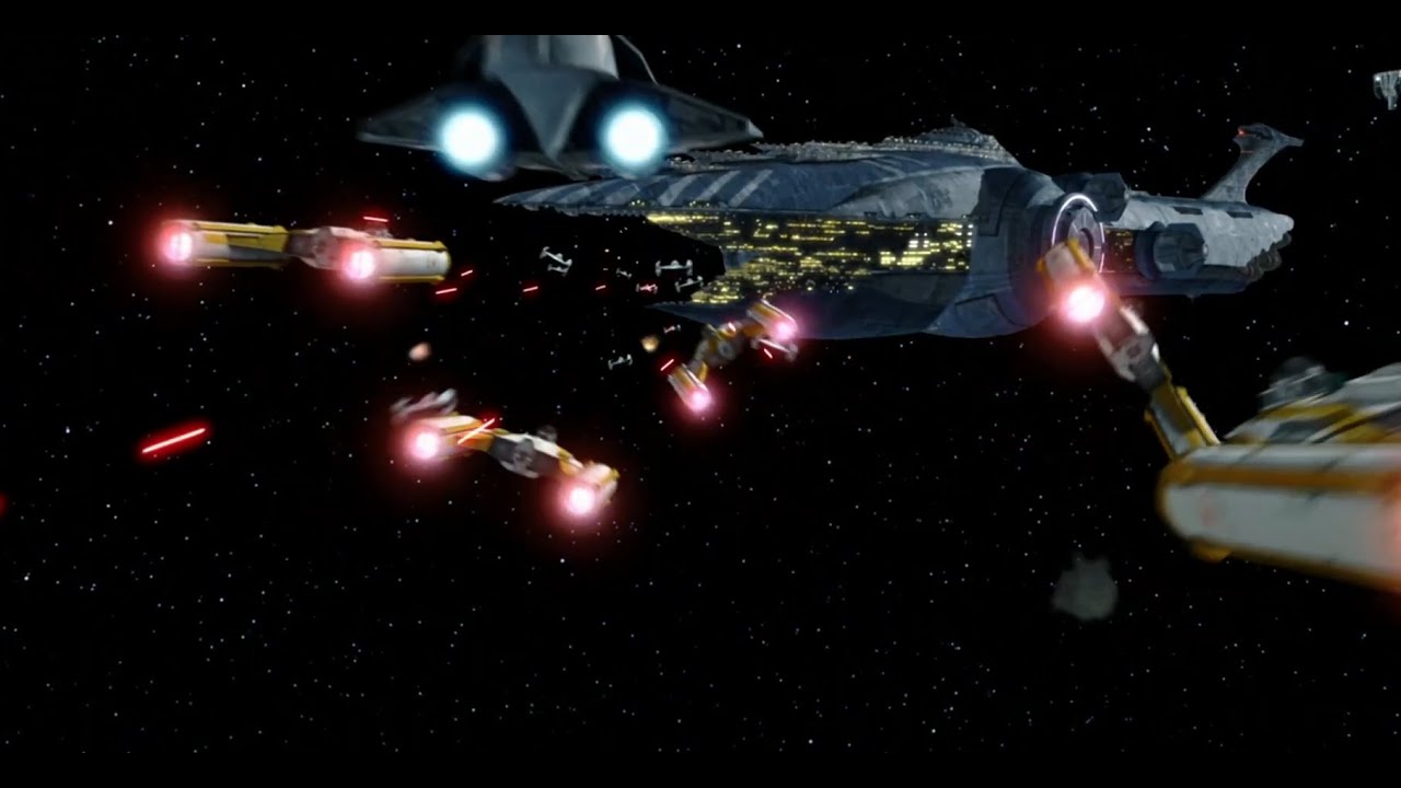 Star Wars Space Battle Clone Wars