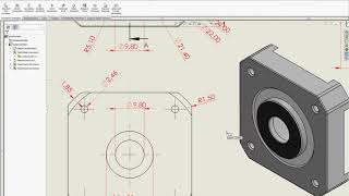 SOLİDWORKS TEKNİK RESİM 1