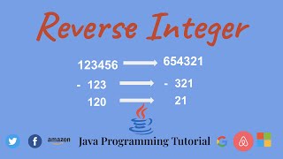 LeetCode 7. Reverse Integer | Java Programming Tutorial | Interview Questions | R4Tech