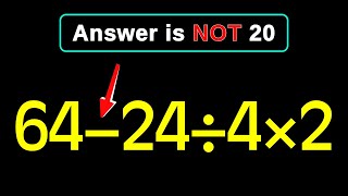 🎯 Can You OUTSMART This Math Trap?