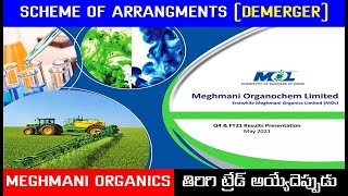 Meghmani Organics Demerger Process and Relisting Details