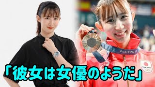 ネット上では、この選手がM-1に出演したことに「女優みたい」「優勝したね」「美人すぎる」などの声が上がっている。