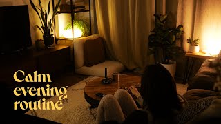Calm night routine | Evening slow living habits