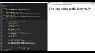 Javascript - String (Part 2)