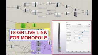 How to Create GH Script for Segmented Monopole?