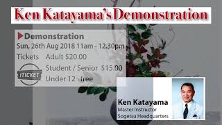 IKEBANA Exhibition, Sogetsu Auckland 50th Anniversary 2018