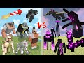 END vs OVERWORLD in Minecraft Mob Battle