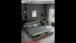 TOP GHẾ SOFA GIƯỜNG (SOPHA BED) GỖ ĐẸP,HOT NHẤT HIỆN NAY - HOTLINE 0923337789