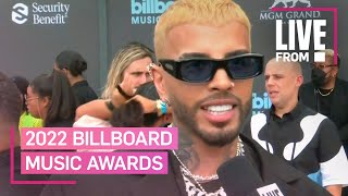 Rauw Alejandro Teases ANOTHER Shakira Collab at BBMAs 2022 (Exclusive) | E! Red Carpet