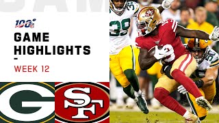 Packers vs. 49ers Week 12 Highlights | NFL 2019