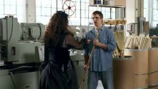 GEICO Witch Commercial   Happier Than a Witch in a Broom Factory