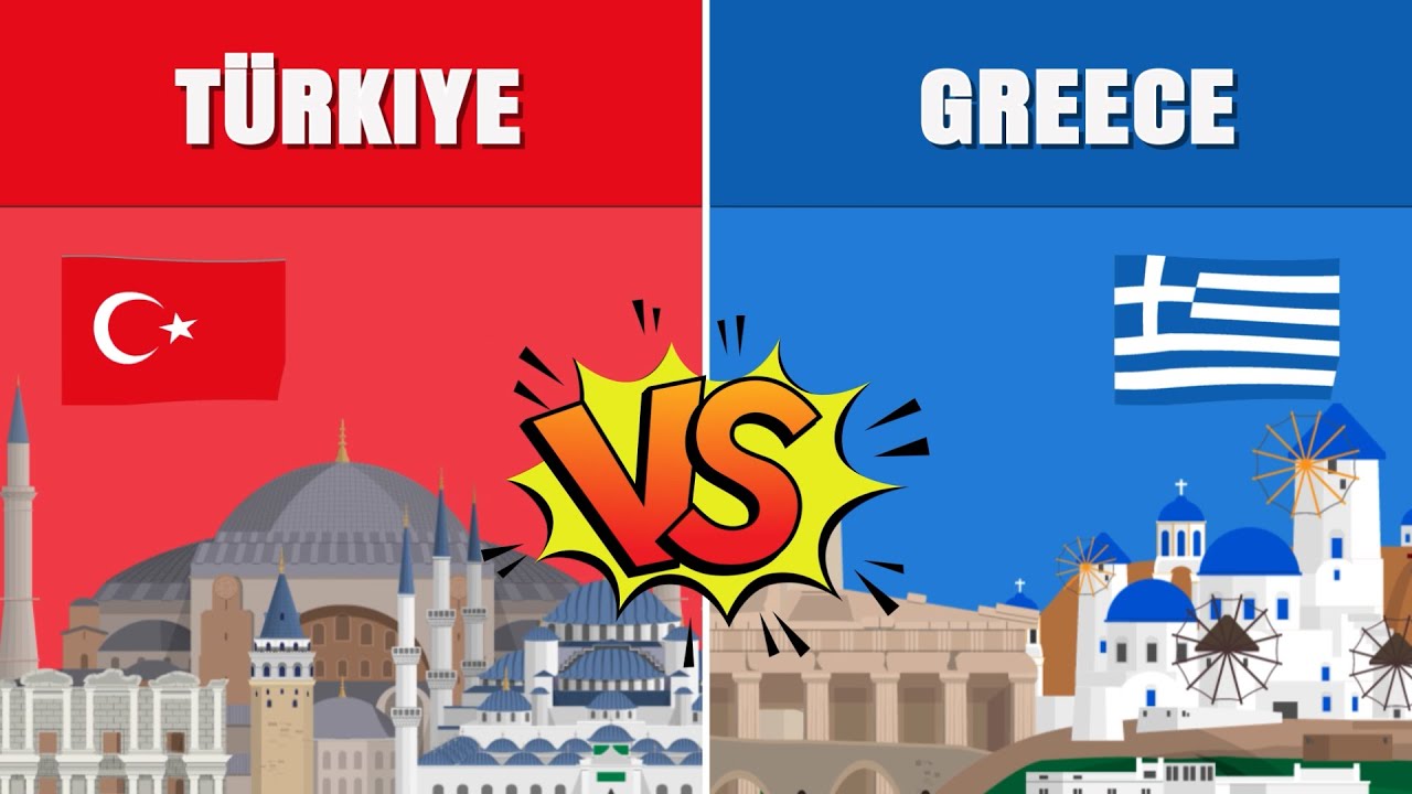 Türkiye Vs Greece Country Comparison 2022 Youtube Türkiye Vs Greece Country Comparison 2022 Youtube