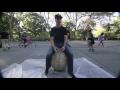 HUGE rubber band ball in Central Park