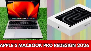 Apple’s 2026 MacBook Pro Redesign | OLED Display, M6 Chip, and Thinner Design #youtube