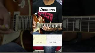 Demons - Guitar Instrumental Tab. Link full video on comment