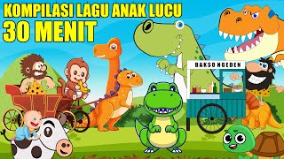Kompilasi Lagu Anak Anak 30 Menit | Kartun Dino| Trex | Lagu Anak Indonesia Populer