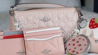 What's In My Blush Signature Leather Nolita 19 and Initial Review