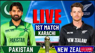 Pakistan against New Zealand  Champions Trophy 2025 | Live Cricket Match | Last 32 Over