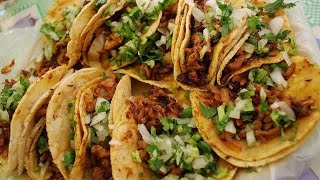 ASÍ SON LOS VERDADEROS TACOS MEXICANOS 🇲🇽