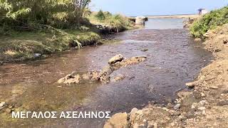 Αποκλειστικό-Αυτοψία:Παραλια Μεγάλος Ασέληνος μετάτην Θεομηνία Elias-Αλλαγή στη πρόσβαση του δρόμου