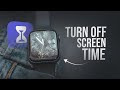 How to Turn Off Screen Time on Apple Watch (explained)