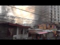 Fire hits QC residential area