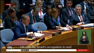 UN calls for Israel's occupation to end