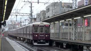 【阪急電鉄】7000系7006F%特急新開地行@塚口('10/12){Hankyu7000;7006F@Tsukaguchi}