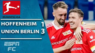 Max Kruse & Union Berlin earn late win vs. 10-man Hoffenheim | ESPN FC Bundesliga Highlights