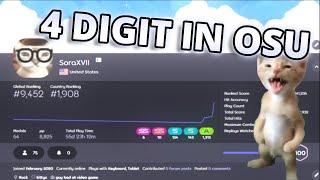 How I got 4 DIGIT in osu!