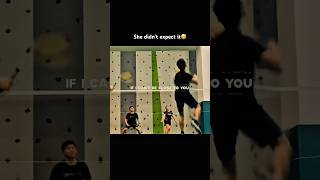 She gave it too high 💔💀… #shorts #badminton #trendingshorts2024