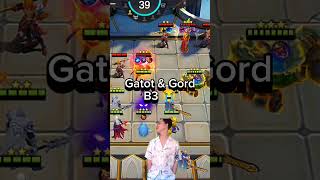 GORD \u0026 GATOT B3 😱 GAK ADA HARGA DIRINYA CUY 😭.#mobilelegends #magicchess #fyp