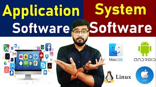What is Software? | Application Software Vs System Software | #software