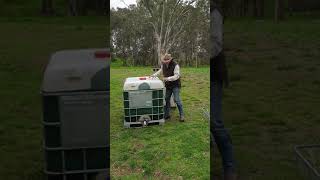 Making a Worm Farm From a 1000lt IBC