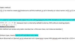 public static void main(String a[]) || Java for Automation Testing | Selenium | Appium:4|| Infovirus