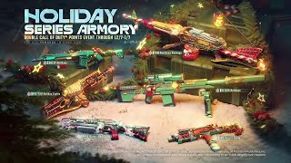 Get Free Legendary Guns in Holiday Series Armory COD Mobile - Season 11 CODM