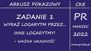 Matura 2023. Arkusz pokazowy CKE. PR. Zadanie 1.