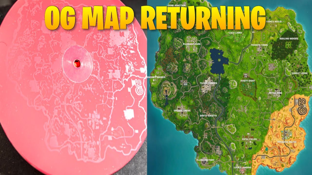 Fortnite Season 5 Map Revealed..! (OG Map Returning) - YouTube