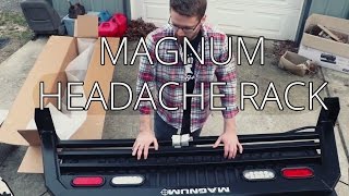 Unboxing - Magnum Headache Rack / Back Rack and Tube Extenders