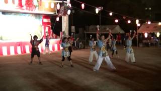 将門よさこい響　響’ｓ2014　猿島の夏祭り　2曲目