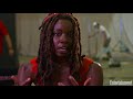 walking dead cast on fake spoilers michonne adopts maggie’s baby u0026 more entertainment weekly